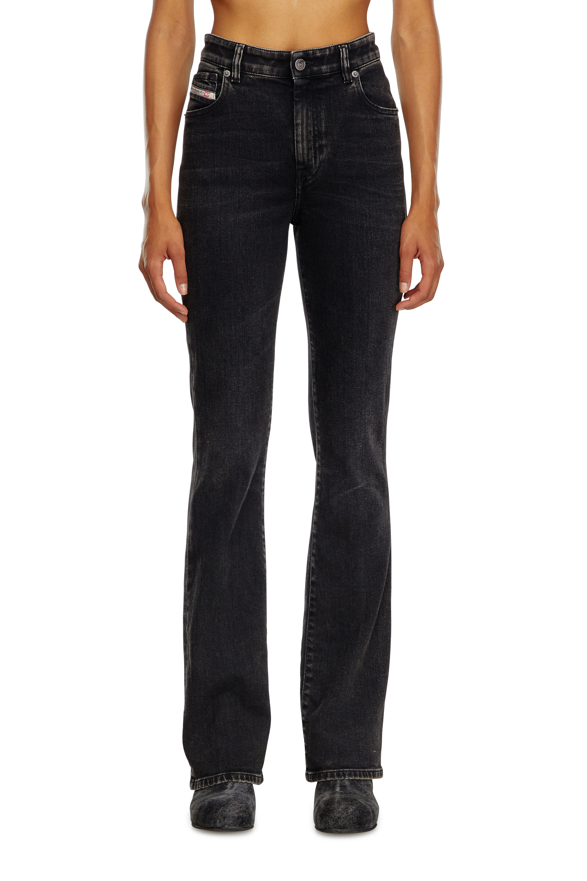 Diesel - Woman's Bootcut Jeans 2003 D-Escription 09I30, Black/Dark grey - 2